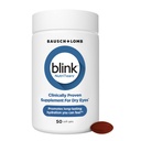 BLINK NutriTears Klinično dokazano dopolnilo za suhe oči, nega oči z lutein & Zeaksantin in vitamin D Hydrate Eyes od znotraj za dolgotrajen Relief, 50 Mehčal