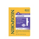 Neosporin + Lidokain Prva pomoč Antibiotično mazilo, Največja moč in hitro delujoče topične bolečine Reliever, 24-urna zaščita okužbe, ki Numbs proč bolečine, Bacitracin cink, 0.5 oz