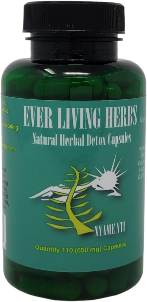 Naravni zeliščni detox 110 kapsul itral