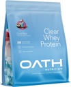 Oath Nutrition Clear Whey Isolate Protein Powder, Coco Razz, 20g Popolne beljakovine na strežbo, Brez dodanega sladkorja, Grass-Fed, 18 Strežnice