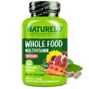 NATURELO Multivitamini za najstnice/fantje, 60 kapsul, celoten prehranski multivitamin z minerali, ne-GMO, vegetarijanec