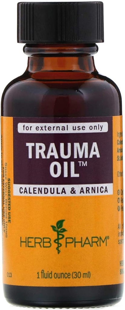 Olje HERB PHARM Trauma, 1,2 funta (FAOIL01), 1 Fl Oz (paket z 1)
