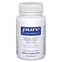 Čiste enkapsulacije NSK-SD - 100 mg nattokinaze - za normalno kroženje krvi - podpira fibrinolitično aktivnost* - brez glutena in ne- GMO - 120 kapsul
