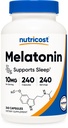 Nutricost Melatonin 10 mg, 240 Kapsule, brez GMO in glutena