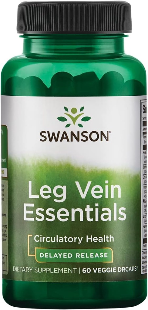 Swanson Leg Essentials - odložen izpust - 60 Veg kapsul