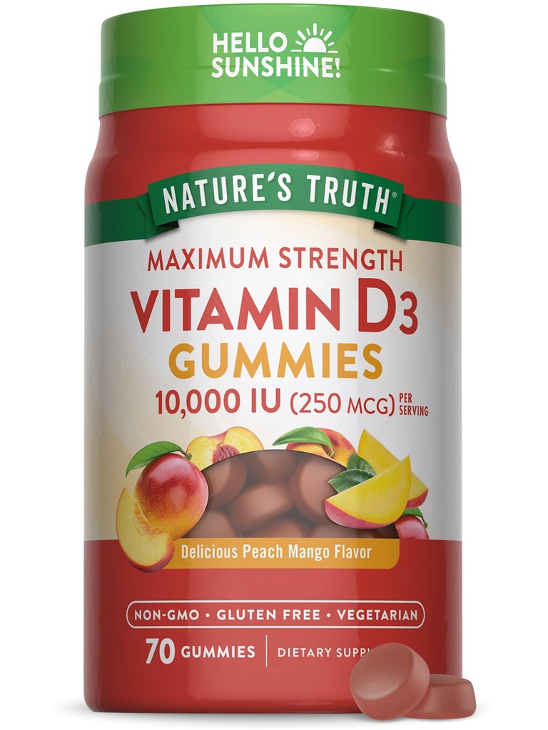 Narava je resnica Vitamin D3 Gumies 