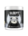 Podzemni Bio LabsTM Panda SUPPS – Sleepy 2.0 Naravna formula za pomoč v spanju: 5mg melatonin, 300mg GABA, izvleček kamilice, (Honey Lemon Tea) 30