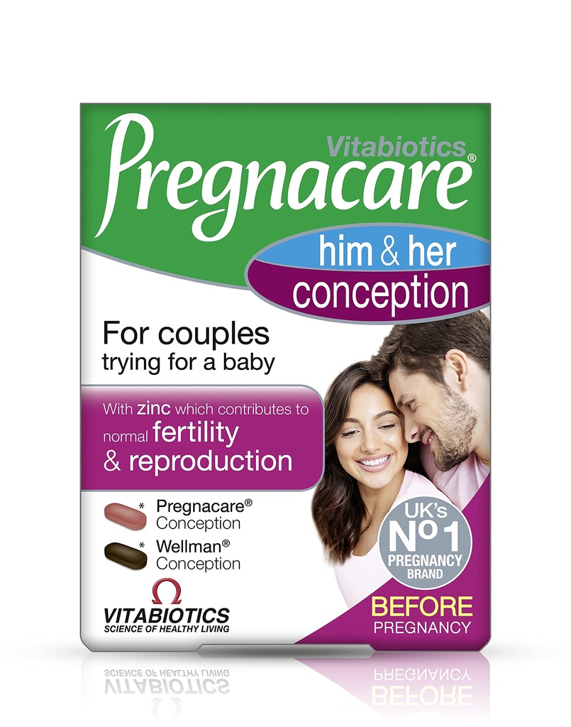 Vitabiotics - Pregnacare - Njegova & Njena predstava - 2x30 Tablete