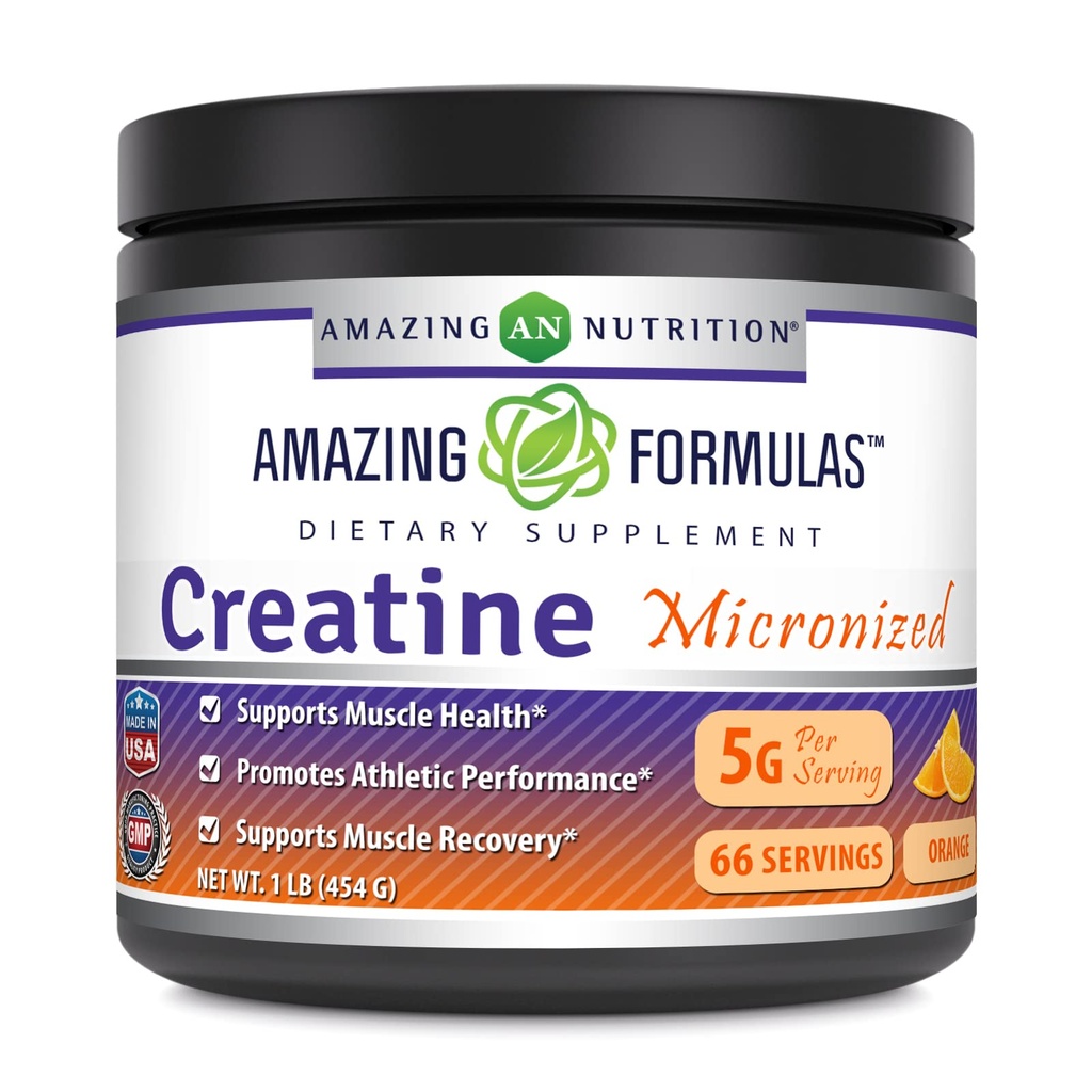 Neverjetne formule Mikronizirane Kreatin monohidrat v prahu dodatek 