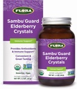 Flora - SambuGuard Elderberry Crystals, Zagotavlja antioksidantov in imunske podpore, Okrepiti imuniteto, Detox telo, Boost Energy, 1,7-oz. Prašek