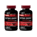Boost Dušikov oksid - Dušikov oksid 2400mg Mišična črpalka, Ekstremna moč - Dušikov oksid dopolnila, Mišična črpalka dopolnila za moške in ženske, Vadbene tablete za moške, Mišična rast - 2 Bot 120 kapsule
