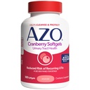 AZO Cranberry dodatek, izdelan z koncentratom celega sadja brusnice v prahu za pomoč pri čiščenju in zaščiti sečil Tract*, sladkor brez brusnic tablete, Non-GMO, 100 Softgels