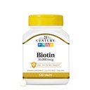Biotinske tablete 21. stoletja, 10.000 μg, nearomatizirano 120 število
