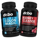 Čiščenje Colon Cleanser Detox & Ledvice čiščenje - 15 dan Colon Cleanse tablete Probiotic & Ledvice Detox podpora dodatek brusnice - Bowel gibanje dopolnila za črevesno želodčno napihnjenost črevesja in ledvice