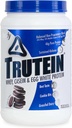 Body Nutrition Trutein Visoke beljakovine v prahu: 45% Whey, 45% Kazein, 10% Jajčne bele beljakovinske mešanice, nizko natrij, Beljakovine z nizko vsebnostjo ogljikovih hidratov v prahu za moške in ženske, Piškotki in krema, 2 kg