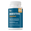 Dr. Tobias Digestive Enzymes z Amylase, Bromelain, Lipase, Laktaza, Protease, Papain & More, Prebavni dodatek z 18 Encimi za prebavo in Gut Health, 60 Kapsule, 30 Servinges