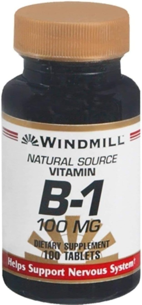 Vitamin B-1 100 mg Tablete 100 TB - Kupujte pakiranja in SAVE (paket po 4)