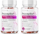 Plodnost Gumies za ženske - Myo-Inositol, Folna kislina, Biotin, B Vitamini - Inozitol Dodatek za podporo plodnosti žensk, Hormonsko ravnovesje, Ovulacija, Predporodna koncepcija (60 Gumies, 2 paket)