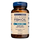 Wiley's Finest Wild Aljaska Fish Oil Peak EPA - Trojna moč EPA & DHA dodatek - 1000mg ribje olje - Omega-3s za skupno zdravstveno podporo - 90 Softgels (90 Servings)
