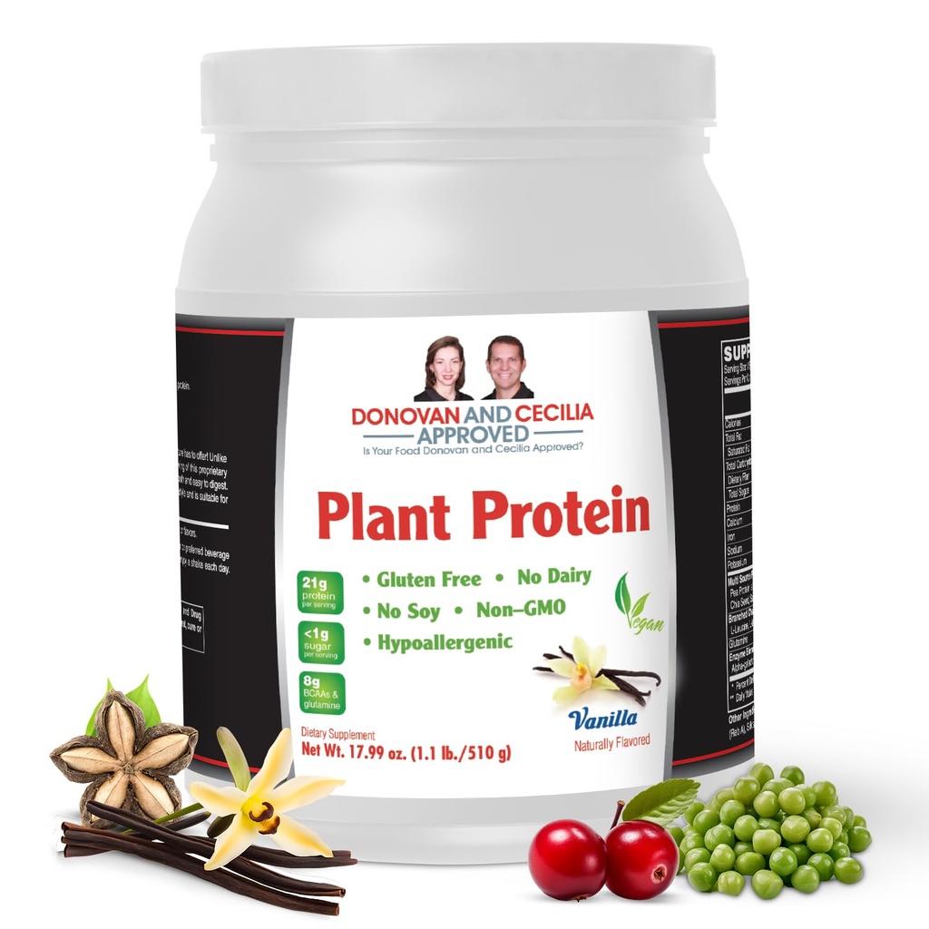 Veganski rastlinski protein (Vanilla), namenski denarni račun Nutrition