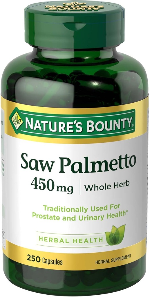 Bounty Saw Palmetto 450 mg Kapsule 250 ea