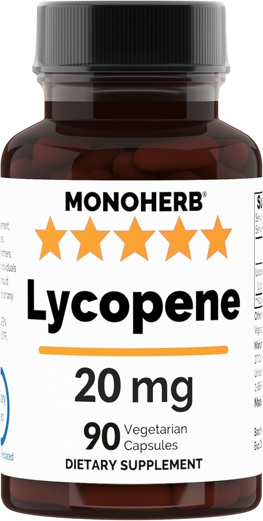 MONOHERB likopen 20 mg na kapsulo - 90 Veg kapsul