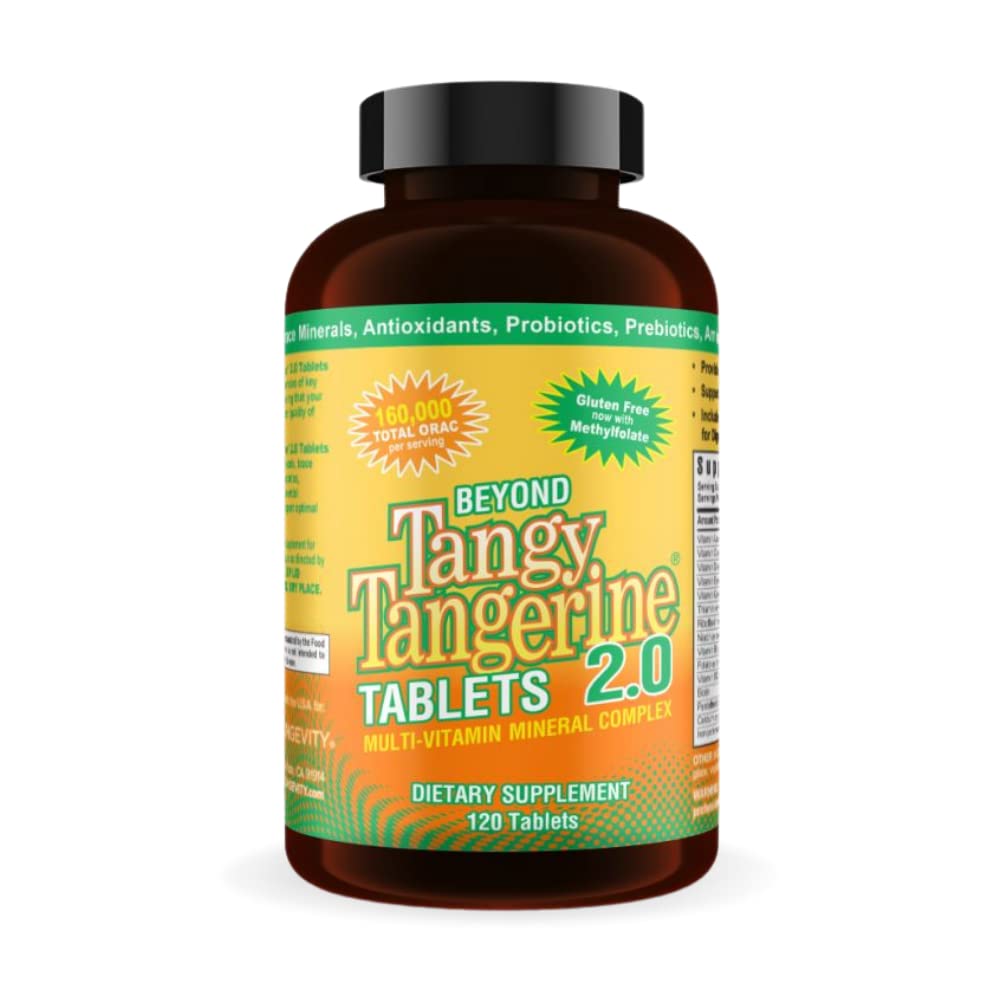 Youngevity Beyond Tangy Tangerine 2.0 Multi-vitamin & Mineral Complex - izdelana iz naravnih in celih živil 