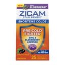 Zicam Cold Remedy Cinch Lozenges, Elderberry Flavor, Homeopathic, Soothes boleče grlo in kašelj, Hladno skrajšanje Medicina, skrajša hladno trajanje, 25 Štetje