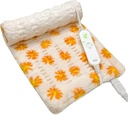 ZXU ogrevalna Pad za bolečine v hrbtu Relief in Cramps Relief- Ultra mehko Sherpa ogrevanje Pad, XL King Velikost 12" x 24", 12 Ravni toplote & 1-24H Auto Off,Ostanite na funkciji vroče gretje Pad, stroj pranje