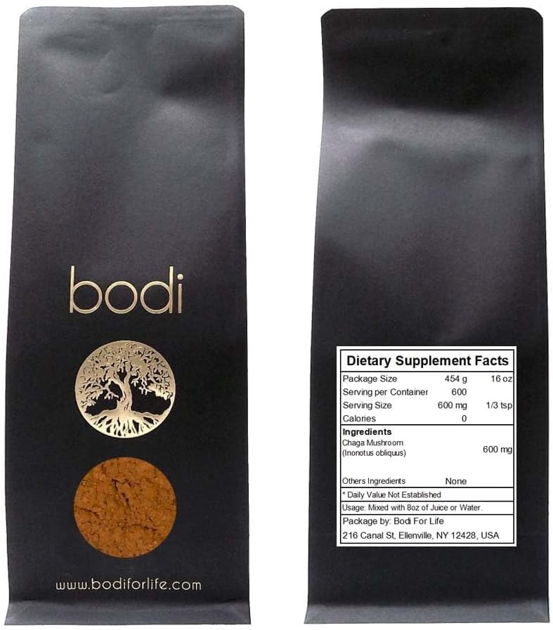 bodi : Chaga gobe Fine Powder 