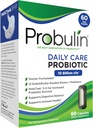 Probulin Daily Care Probiotic Supplement, Prebavni, Gut, in imunskega zdravja podporne kapsule za moške in ženske, 10 milijard CFU, Vegan, 60 Count Box