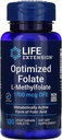 Optimiziran folat L-metilfolat 1000 mcg vegetarijanske tablete 2 pakiranji