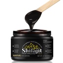 800 Mg Himalajan Shilajit Resin, Shilajit Pure Himalaan Organic, Pure Shilajit s humično kislino, Fulvic Acid & 85+ Trace Minerals Complex, Supplement Gel za energijo in imuno podporo, Moški in ženske, 60g