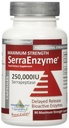 Serra Enzyme Serrapeptase dodatek - čista pljuča in Sinuze, Proteolitična, Prebavna čistila 