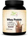 Zen dodatki - Ekološka trava Fed Whey Protein 19g Per Serving Keto prijazno - Čokolada 32 Oz-Powder