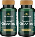 Swanson Cognizin Citicoline 1. 000 miligramov 60 Veg kapsul (2 pakiranji)