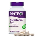 Natrol Melatonin 3 mg, prehranska dopolnila za počitek, dodatki za spanje za odrasle, 60 Melatonin tablete, 60 dnevna ponudba