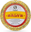 Rawleigh Antiseptični Salve Iconic Rumeni veliki kositer: 4.5 oz, naravno, večpotezno mazilo Soothes Kožni kosi, Modrice, Draže, s Turpentin, Fenol, Bombažno olje, Original Formula - Pakiranje 1