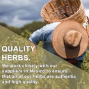 Kapsule Evergreen Herbs Muicle, 450 mg 90 Kapsule - Justicia Spicigera, Puščavska honeysuckle, Firecracker Bush, Moyotli, Trompetilla - Tamper dokaz pečat zagotoviti svežino.