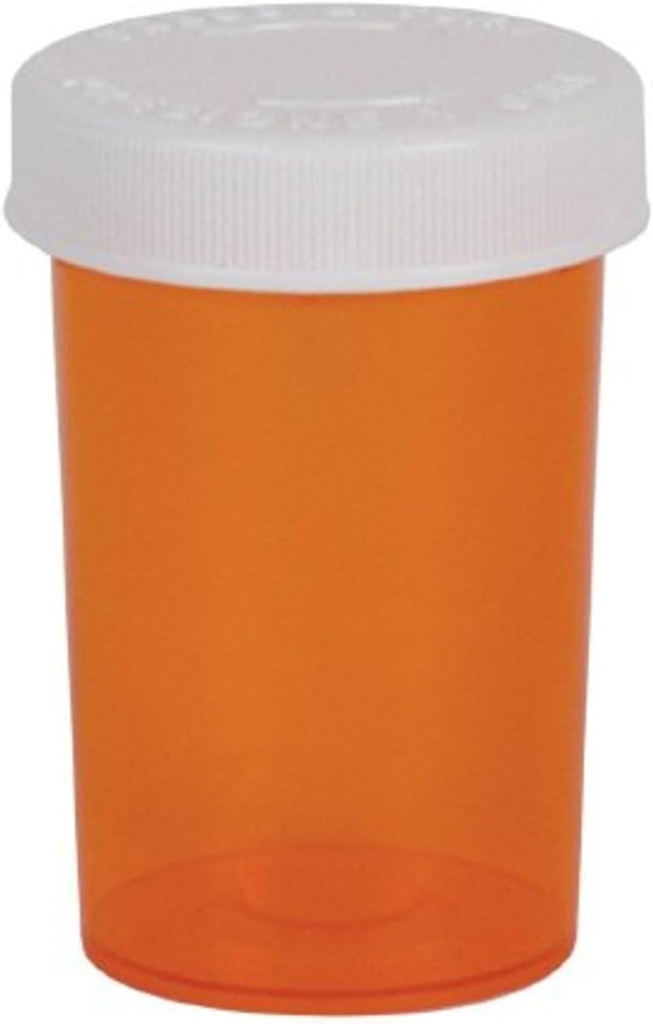 Tablete za odmerjanje ezy, medicina, vsebnik za vitamine in viala, shranjevanje 20 Dram, pokrovček, odporen na otroke (zadeva 180)