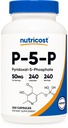 Nutricost P5P Vitamin B6 dodatek 50mg, 240 Kapsule (Pyridoxal-5-Fosfat) - vegetarijansko prijazno, ne-GMO, Gluten prost