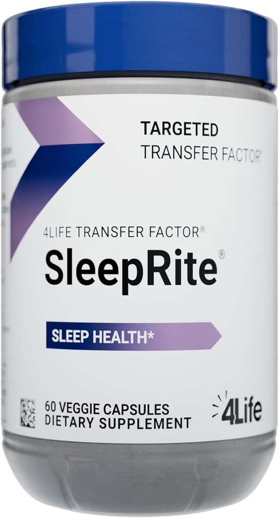 4Life Transfer Factor SleepRite - popolnoma naraven imunski sistem in podpora za spanje z GABA in melatoninom - 60 kapsul