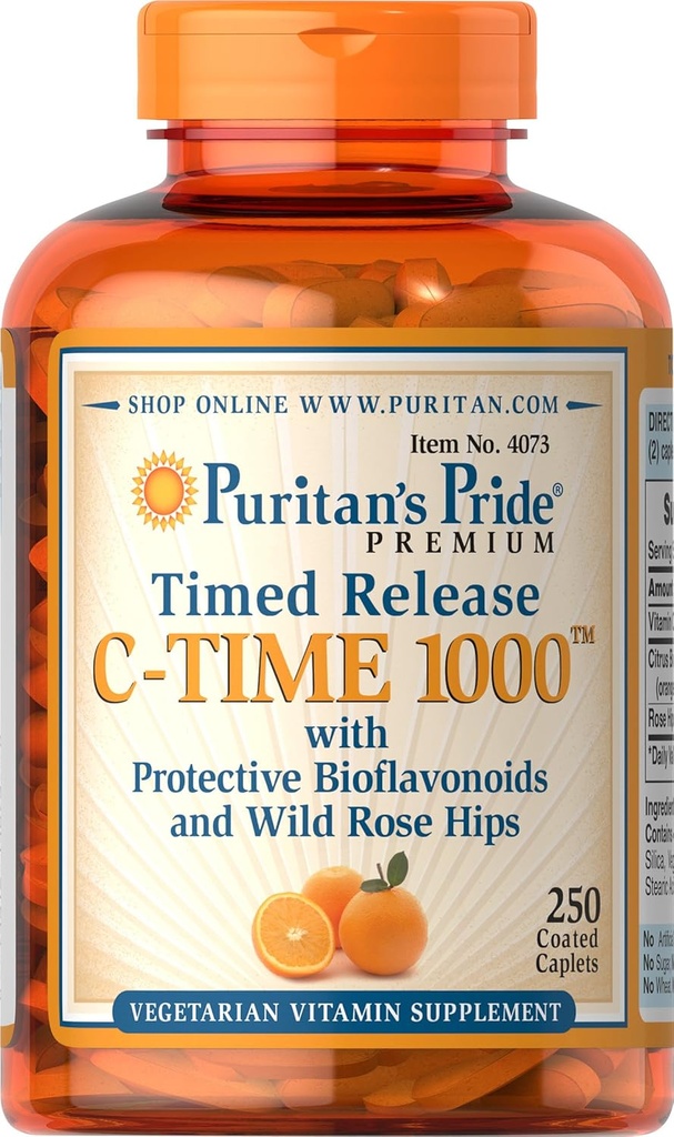Puritan's Ponos Vitamin C, 250 Število