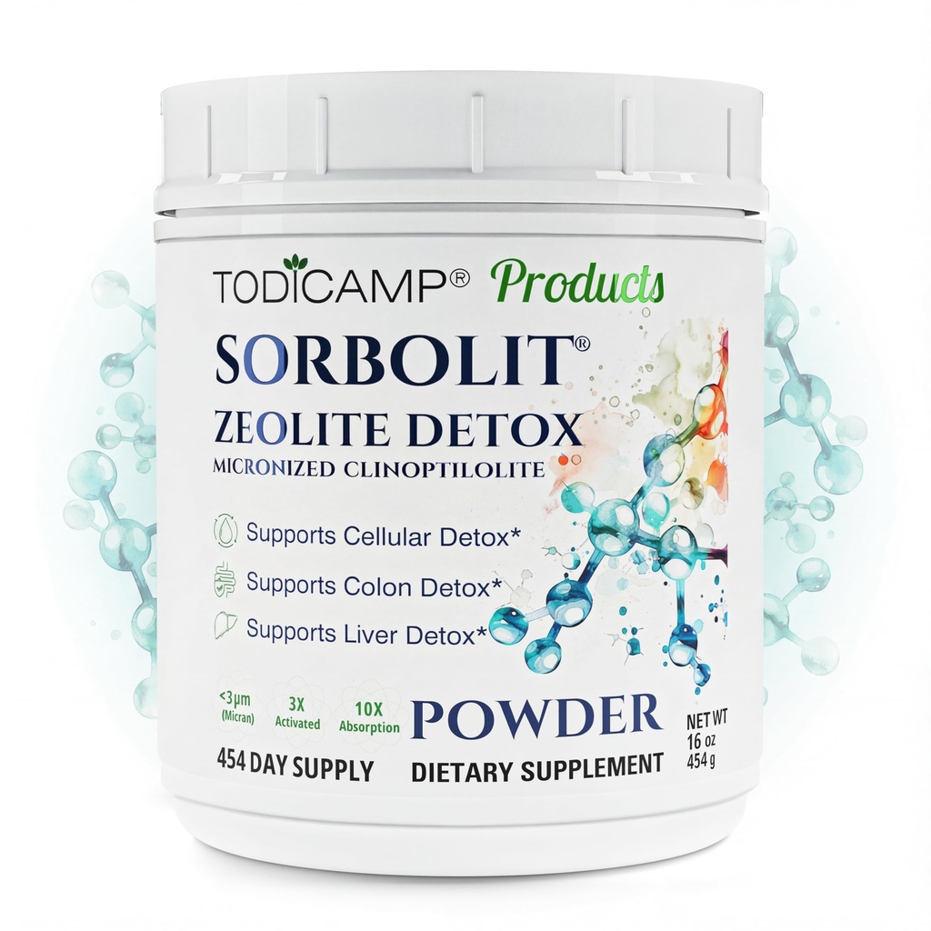 Solbolit zeolit detox prašek - 1 lb klinoptilolit zeolit prašek sorbolit- 1-2 μm za celično detoks - 454 dni