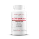 Biotics Raziskave ResveraSirt HP Oblikoval dr. Mark Houston, Trans Resveratrol, Quercetin, povečanje aktivnosti siruina, kardiovaskularna podpora, moč srca, žilna podpora, 120 kapsul