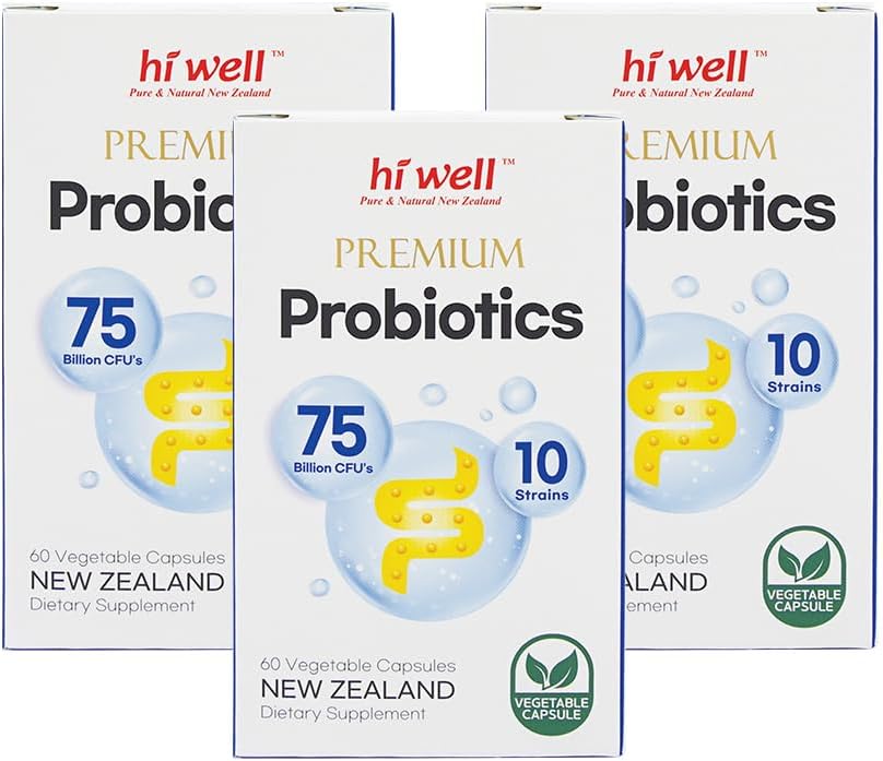 Hi Well Premium Probiotics 60Vegetarijanske kapsule