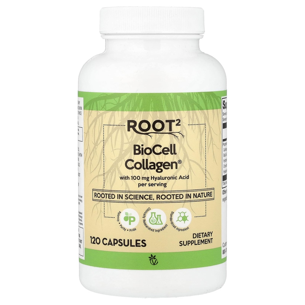 Vitacost Hyaluronska kislina z BioCell Collagen II - 100 mg na odmerek - 120 kapsul