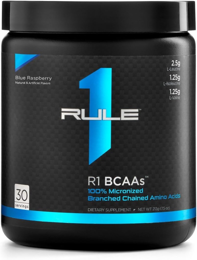 R1 Bcaa 30 Serv Modra malina, 217g