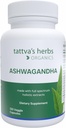 Tattva's Herbs Organic Ashwagandha Kapsule dopolnilo, 2 meseca zaloge, 120 Veggie kapsule