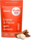NeuroGum Energy & Focus Gum (Cinnamon, 90 kosov) 